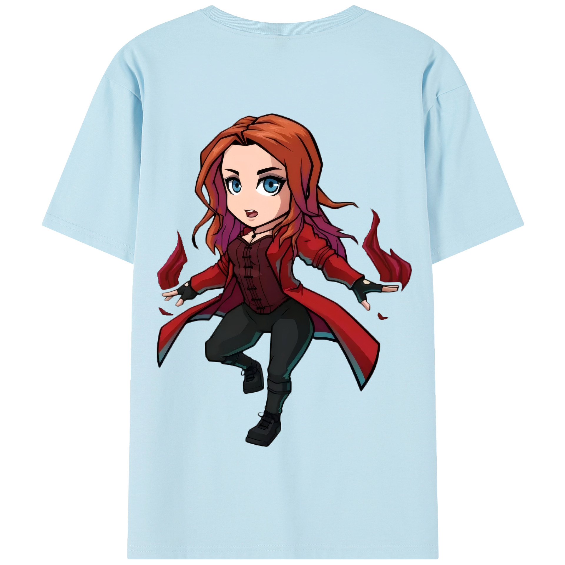 （画像用） アベンジャーズ The Avengers 綿100％半袖Tシャツ（背面プリント）